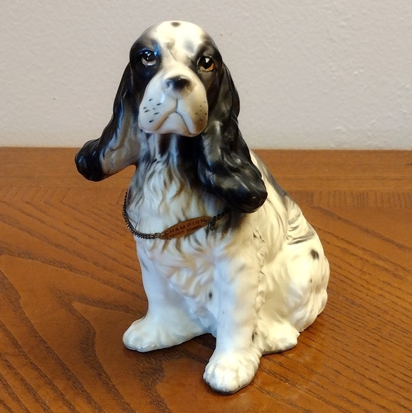 Erich Stauffer Champion Cocker Spaniel and Pointer Ceramic Dog Figurines - Picture 9 of 16